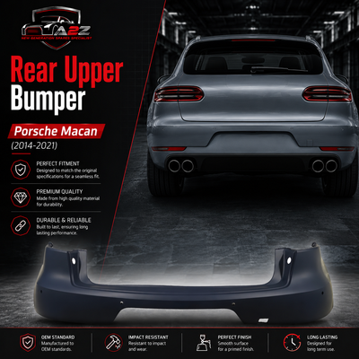 Rear Upper Bumper 95B807417KG2X Compatible With Porsche Macan (2014-2021) Tag No.232