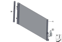 AC Condenser 64539216143 Compatible with BMW X3 (F25)
