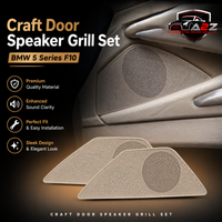 OYSTAR Craft Door Speaker Grill Set Left 51417225989 & Right 51417225984 Compatible With BMW 5 Series F10