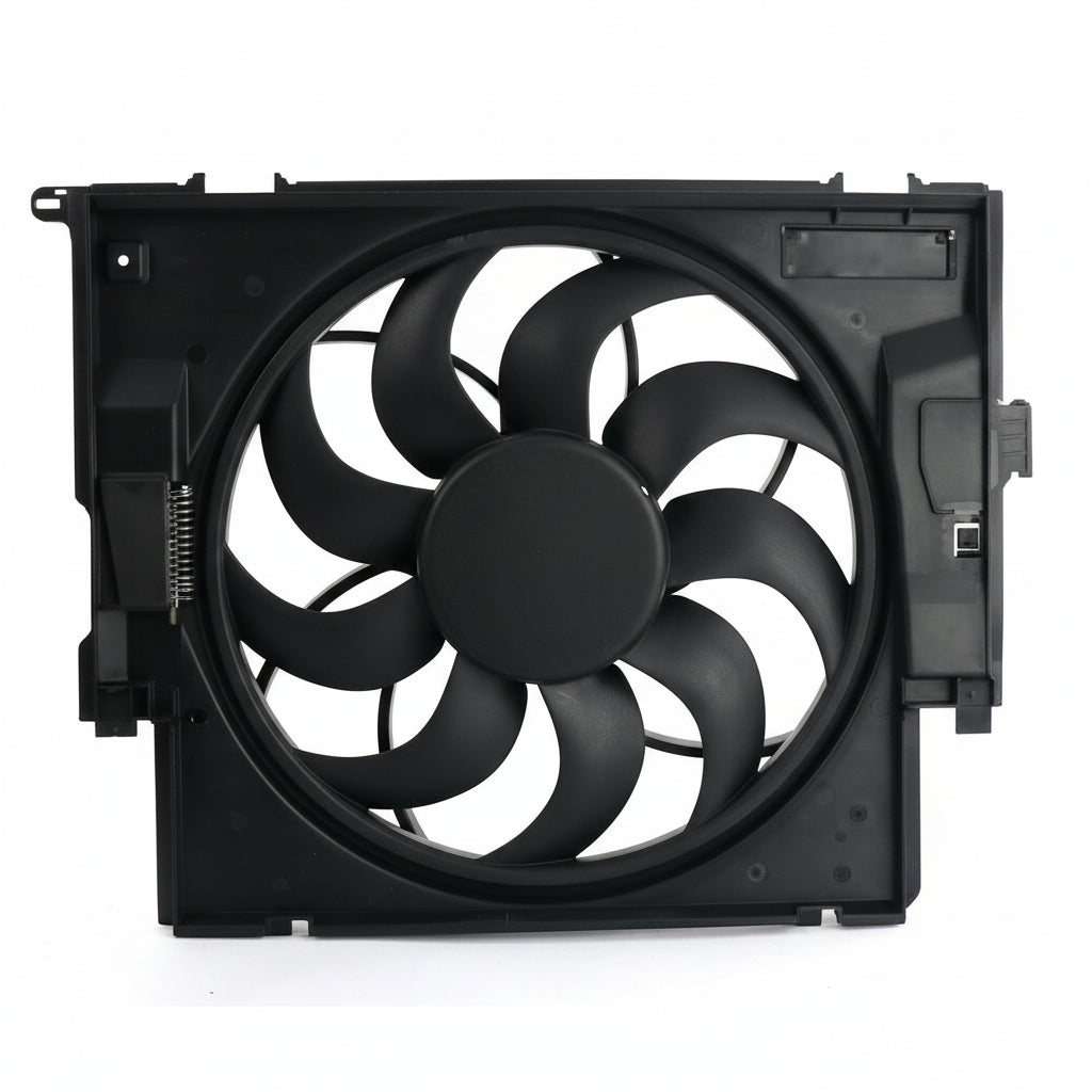 Engine Radiator Cooling Fan Assembly 17428641963 17427600557 17426600558 17428621191 17427640509  Compatible With BMW 1 Series (F20) & 3 Series (F30, F80) & 3 Gran Turismo (F34)