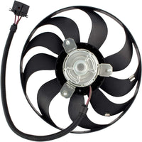 Engine Cooling Fan Motor Fan Assembly (Small) 6QD959455C Compatible With SKODA FABIA II (542) & OCTAVIA I (1U2) & VW NEW BEETLE (9C1, 1C1)