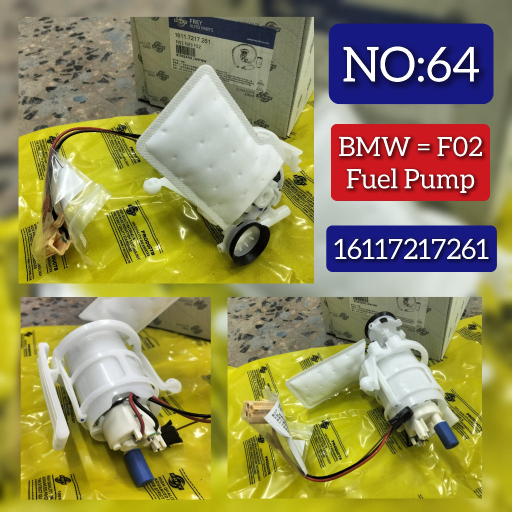 Fuel Pump 16117217261 16117201482 Compatible With BMW 7 Series (F01, F02, F03, F04) Tag No.64