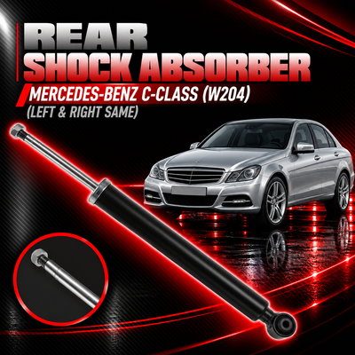 Rear (Left & Right Same) Shock Absorber 2043201231 2043260200 2043260900 2043262800 2043263500 2043263700 2073204530 Compatible With MERCEDES-BENZ C-CLASS (W204) (1PCS)