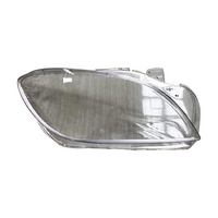 Front Headlight Glass Compatible with Mercedes-Benz ML-Class W166 (2012 - 2015).