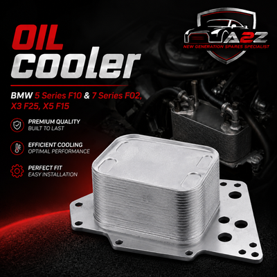 11428510855 11428516396 11428580682 Oil Cooler For BMW 5 Series F10 & 7 Series F02, X3 F25, X5 F15 Tag-O-04