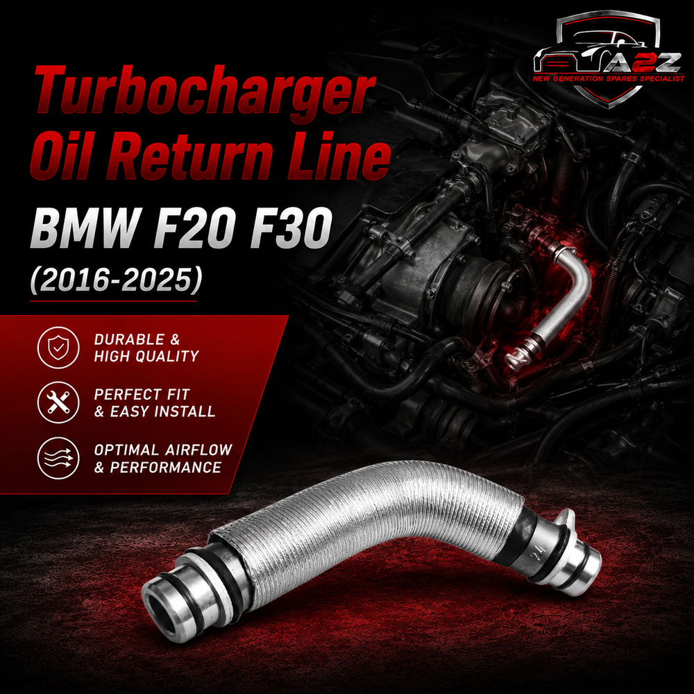 Turbocharger Oil Return Line 11427643176 Compatible With BMW F20 F30