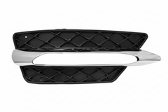 Fog Lamp Cover With Chrome Compatible With MERCEDES-BENZ C-CLASS W204 2012-2014 Fog Lamp Cover With Chrome  Left 2048851353 & Right 2048851453 Tag-FC-251