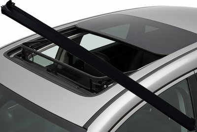 Front Black & Beige Sunroof Sunshade Curtain Cover Assembly Compatible With Mercedes Benz GLA-CLASS W156