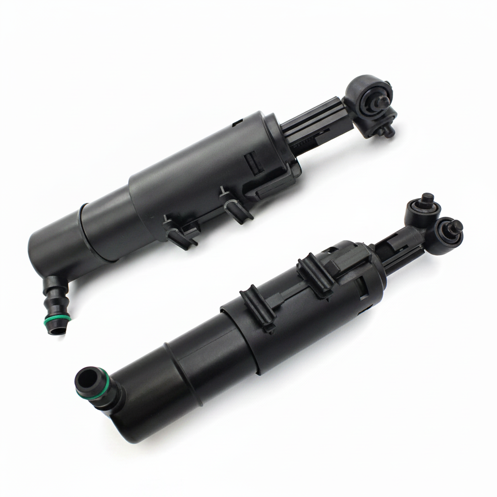 Headlight Washer Nozzle Compatible With MERCEDES-BENZ C-CLASS W204 Headlight Washer Nozzle Left 2048602747 A2048602747 & Right 2048602847 A2048602847
