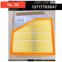 Air Filter 13717793647 & E727L & LX1261 Compatible With BMW 5 (E60) Tag No.36