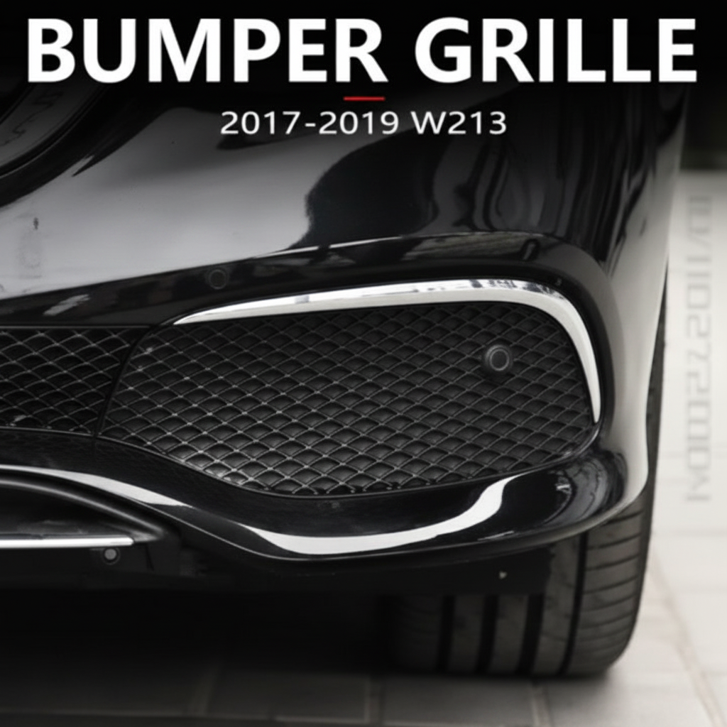 Fog Lamp Cover Left 2138851122 & Right 2138850822 & A2138851122 Fog Lamp Chrome Left 2138850174& Right 2138850274 Compatible With MERCEDES-BENZ E-Class W213 2016-2020 Tag No:351