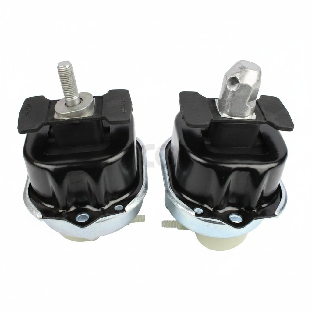Engine Motor Mount Set Compatible With BMW X5 F15, F85 & X6 F16, F86 Engine Motor Mount Left 22116853103 & Right 22116853104