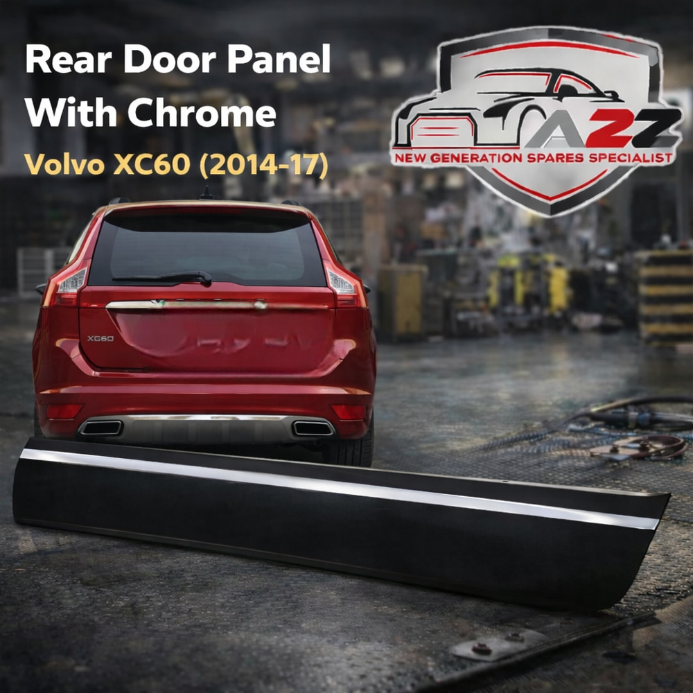 Rear Door Panel With Chrome Left 39821369 31333818 Compatible With Volvo XC60 (2014-17)