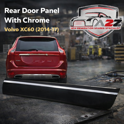 Rear Door Panel With Chrome Left 39821369 31333818 Compatible With Volvo XC60 (2014-17)