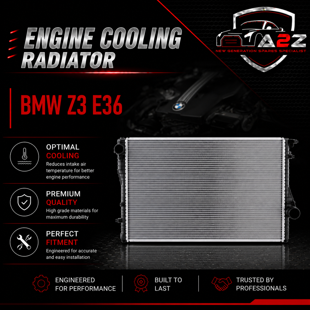 Engine Cooling Radiator 17101715319 Compatible With BMW Z3 E36