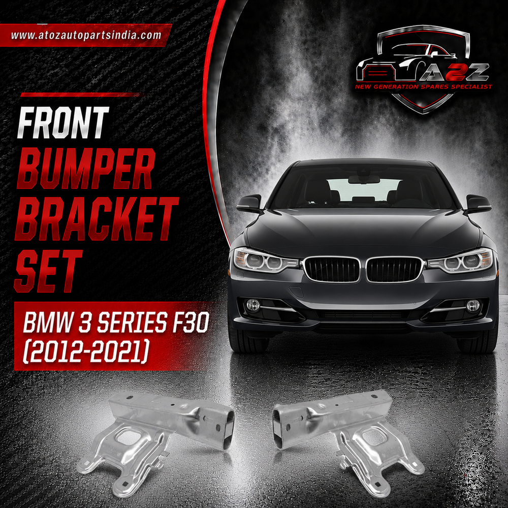 Front Bumper Bracket Right 51117266194 & Left 51117266193 Compatible With BMW 3 Series F30 (2012-2021) Tag No.1546