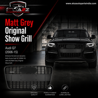 Matt Grey Original Show Grill Compatible With Audi = Q7 (2006-15) Tag No.163