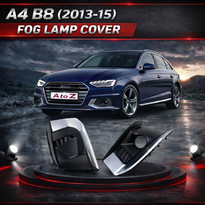 Fog Lamp Cover Left 8WD807681L & Right 8WD807682L Compatible With AUDI A4 B8 (2013-2015) Tag No.21