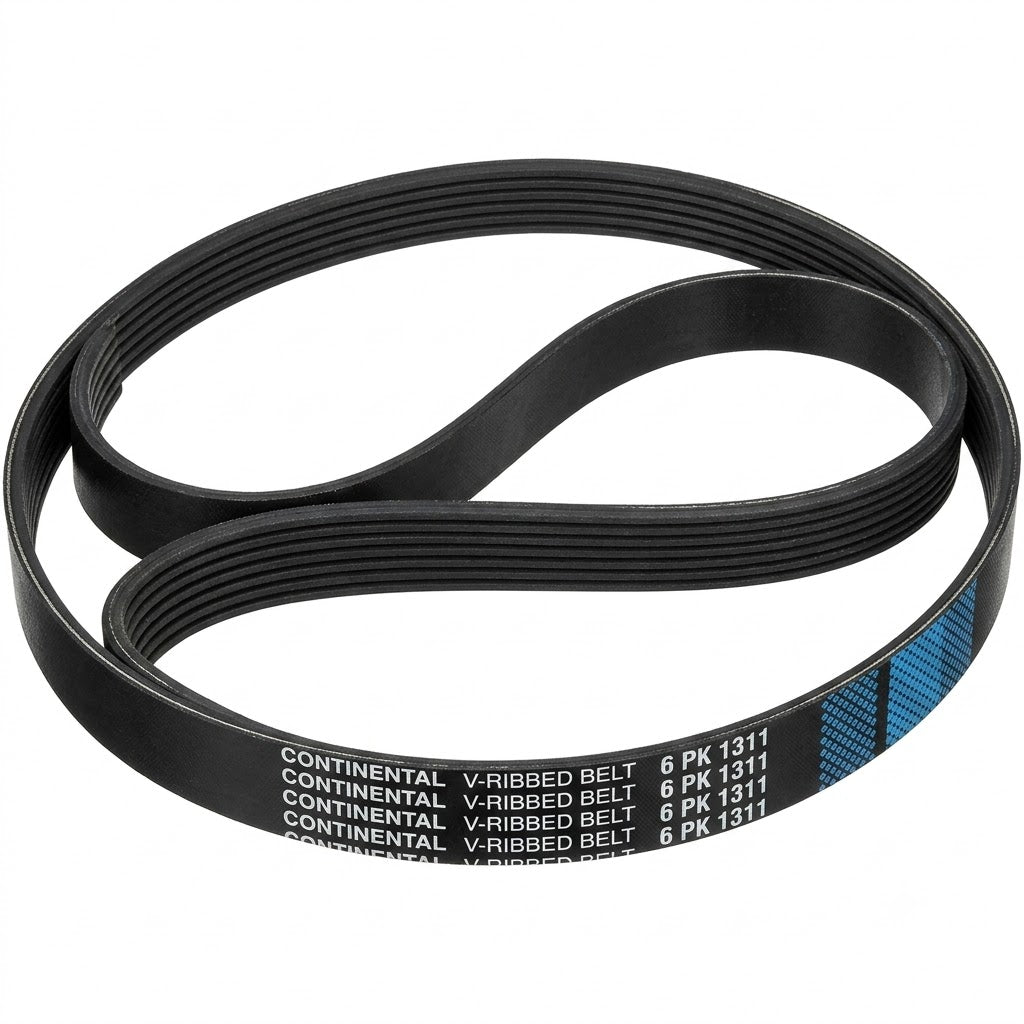 Multi RIB Belt 6PK1130 06K903137A Compatible With AUDI A3 Convertible (8V7, 8VE) | A3 / S3, A3 Limousine (8VS, 8VM) | A3 / S3, A4 B8 (8K2) | A4 / S4, A4 B9 (8W2, 8WC) | A4 / S4, A6 C7 (4G2, 4GC) | A6 / S6, Q2 (GAB, GAG) (CONTINENTAL)
