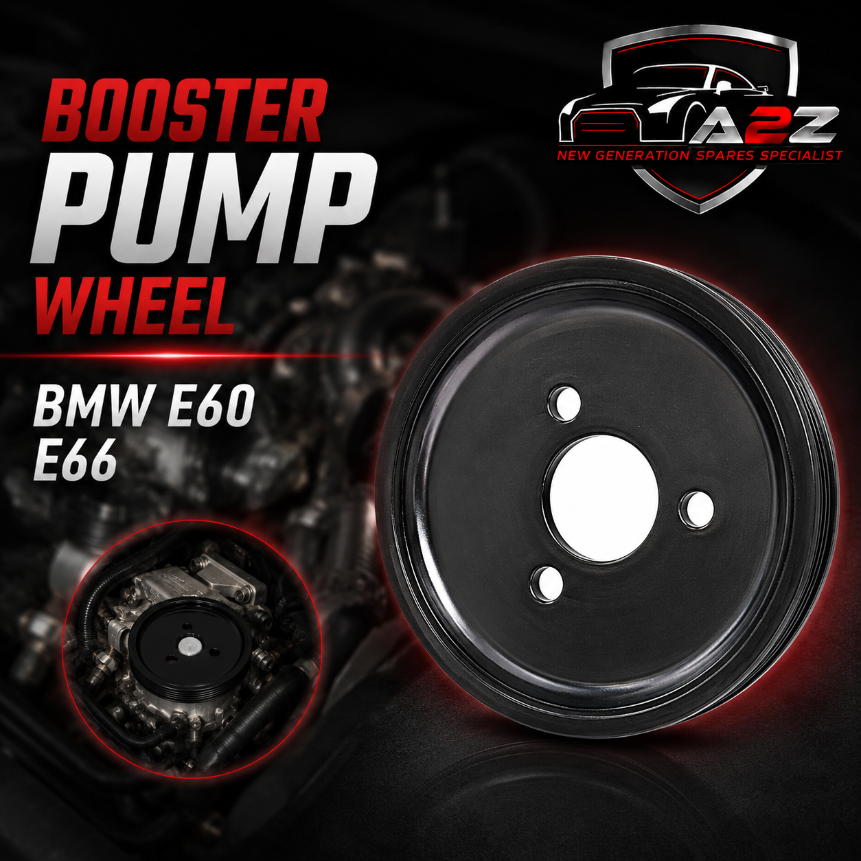 Booster Pump Wheeel 32427508865 Compatible With BMW E60 E66