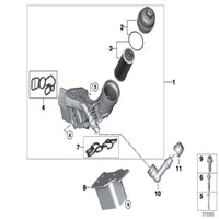 OIL COOLER 11428574005 11428585625 8574005 8585625 For BMW 3 Series F30,F80 & 5 Series F10,X3 F25 Tag-O-26