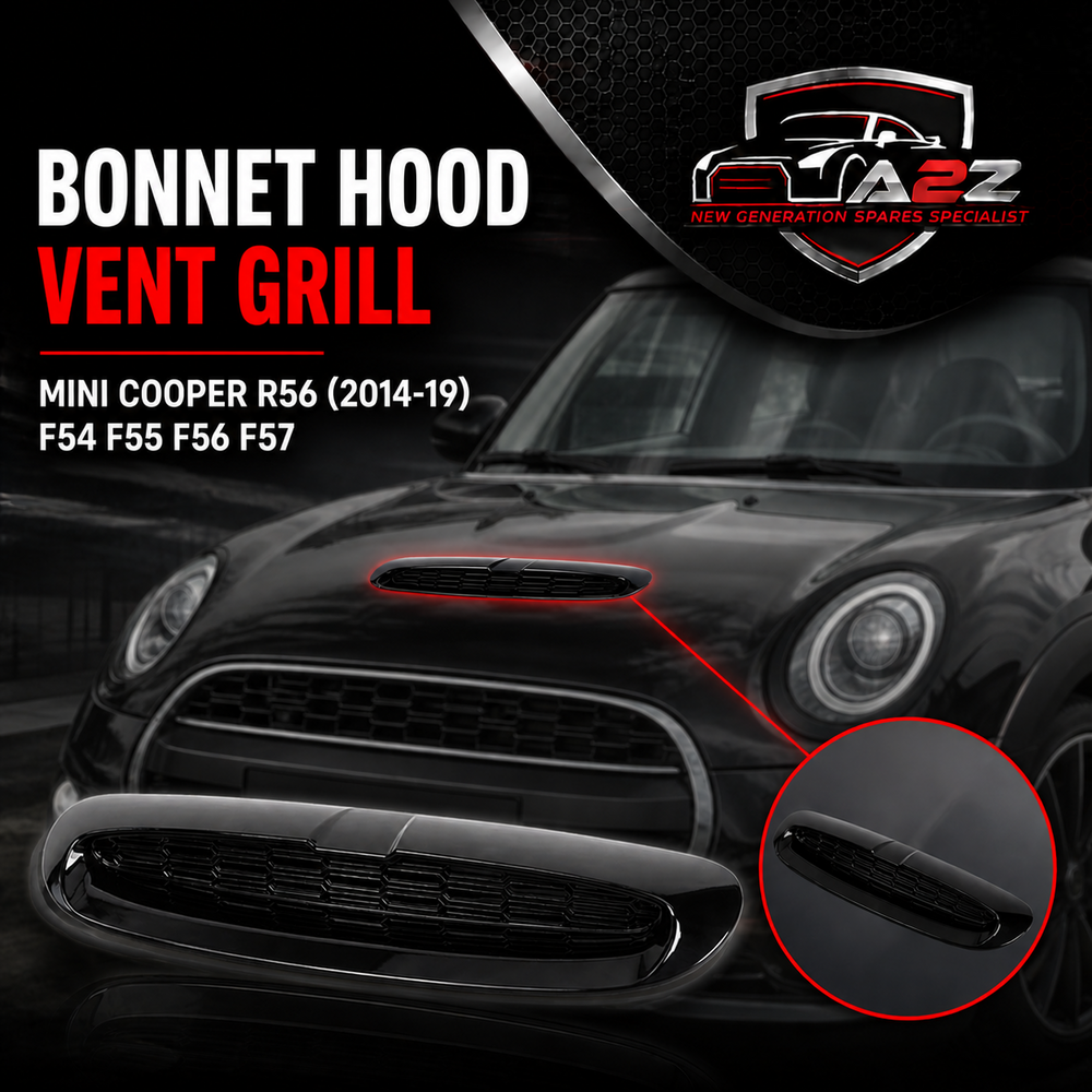 Hood Vent 51137376052 Compatible With MINI Cooper R56 (2014-19) F54 F55 F56 F57