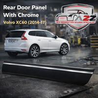 Rear Door Panel With Chrome Right 31333819 39821370 Compatible With Volvo XC60 (2014-17)