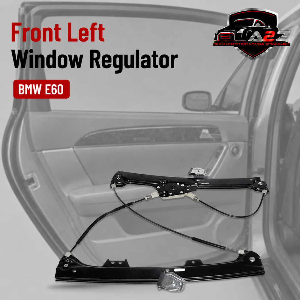 Front Left Window Regulator 51337184383 Compatible With BMW E60
