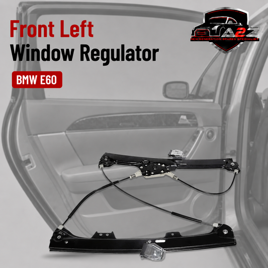 Front Left Window Regulator 51337184383 Compatible With BMW E60