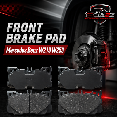 Front Brake Pad Set 0004205000 Compatible With Mercedes Benz W213 W253