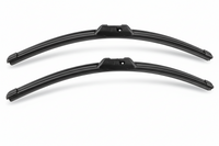 Front Wiper Blade Set (24'22 Inch) 61612455442 61610431438 61610431463 61612455442 61617066331 61617066332 Compatible with BMW 5-Series E60 Tag No.101