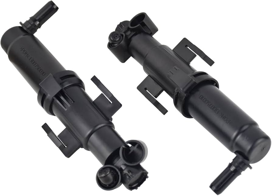 Headlight Washer Nozzle Compatible With BMW 5 Series F10 Headlight Washer Nozzle Left 61677149885 61677377667 7149885 7377667 & Right 61677149886 61677377668 61677149886 7149886