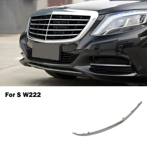 Fog Lamp Chrome Compatible With MERCEDES-BENZ S-CLASS  W222 2014-2017 Fog Lamp Chrome Left 2228851321 & Right 2228851421 Tag-FC-331