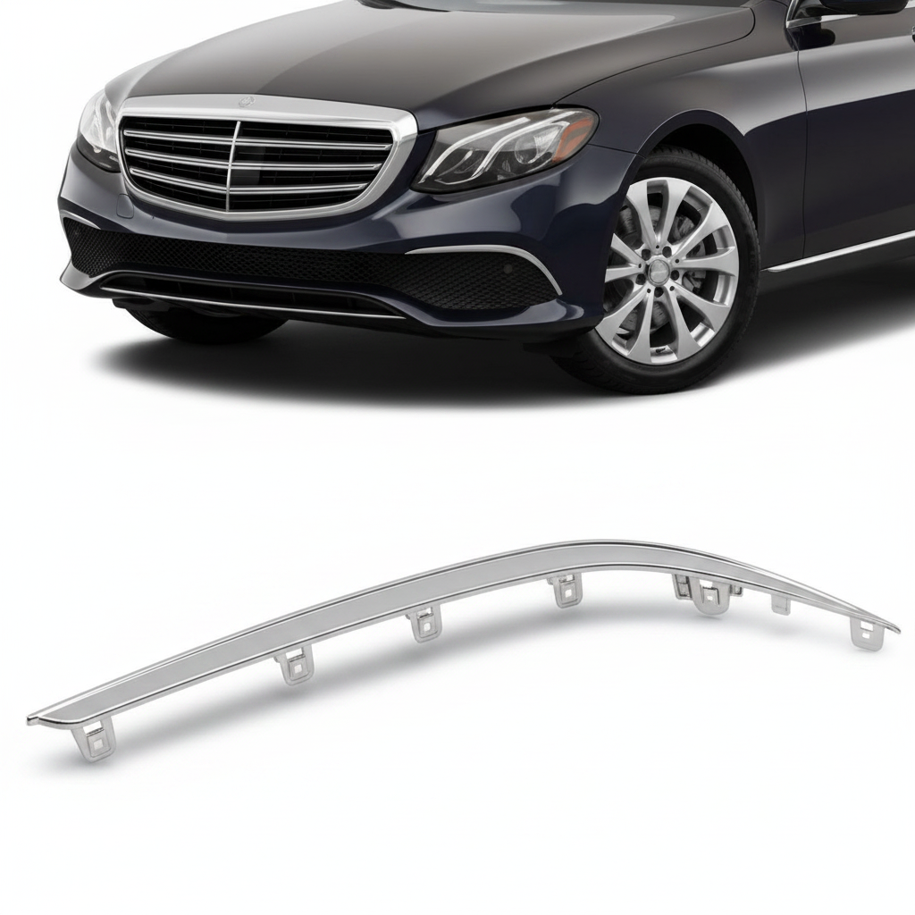 Fog Lamp Cover Left 2138851122 & Right 2138850822 & A2138851122 Fog Lamp Chrome Left 2138850174& Right 2138850274 Compatible With MERCEDES-BENZ E-Class W213 2016-2020 Tag No:351
