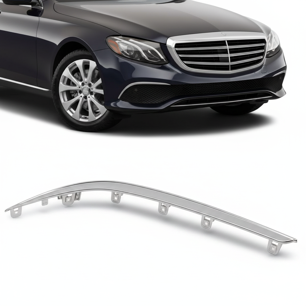 Fog Lamp Cover Left 2138851122 & Right 2138850822 & A2138851122 Fog Lamp Chrome Left 2138850174& Right 2138850274 Compatible With MERCEDES-BENZ E-Class W213 2016-2020 Tag No:351