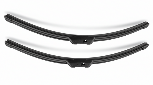 Front Wiper Blade Set (24'22 Inch) 61612455442 61610431438 61610431463 61612455442 61617066331 61617066332 Compatible with BMW 5-Series E60 Tag No.101