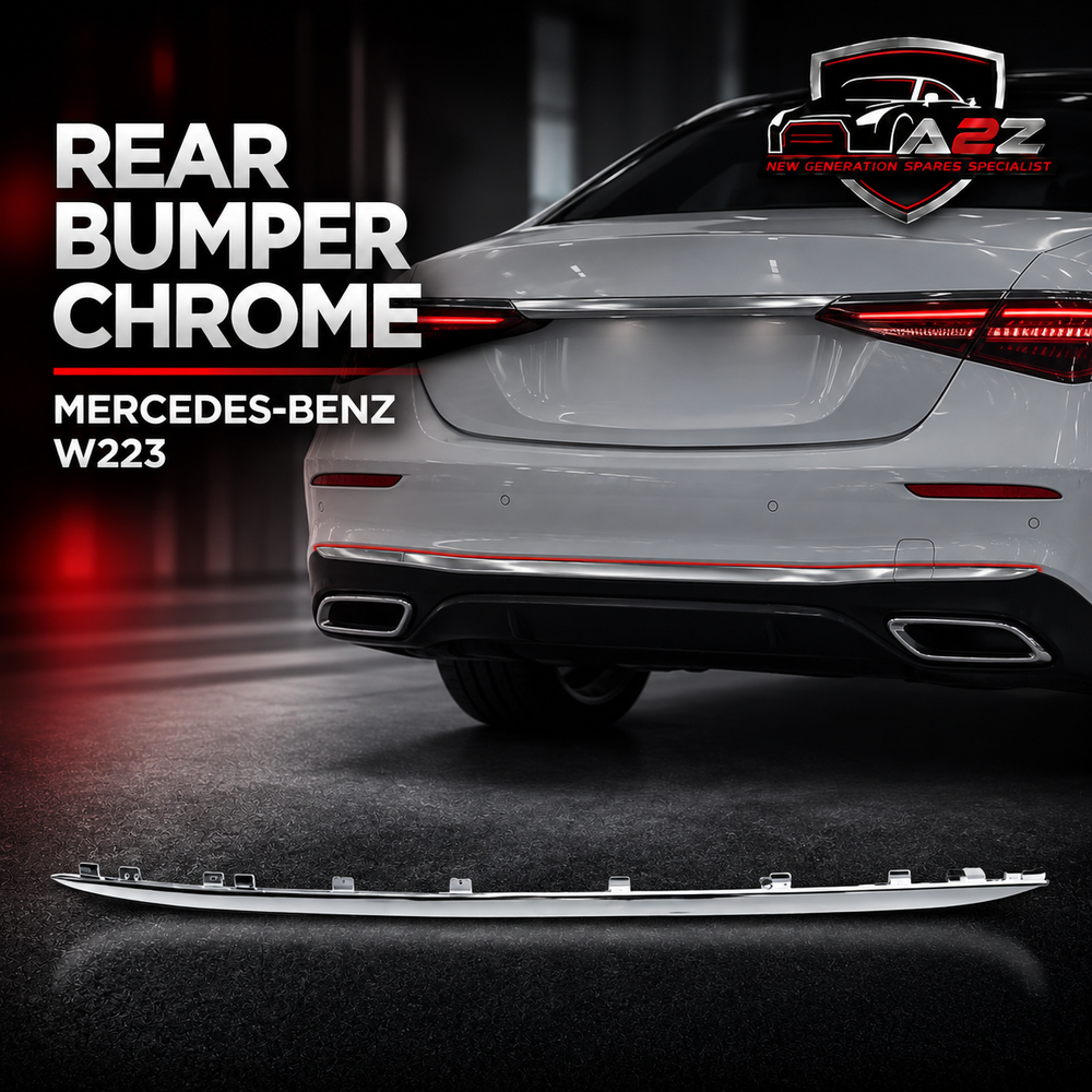 Rear Bumper Chrome Left 2238808002 Right 2238808102 Compatible With Mercedes-Benz S-Class (W223) Tag No.245