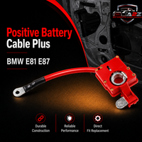 Positive Battery Cable Plus 61129217017 Compatible With BMW E81 E87