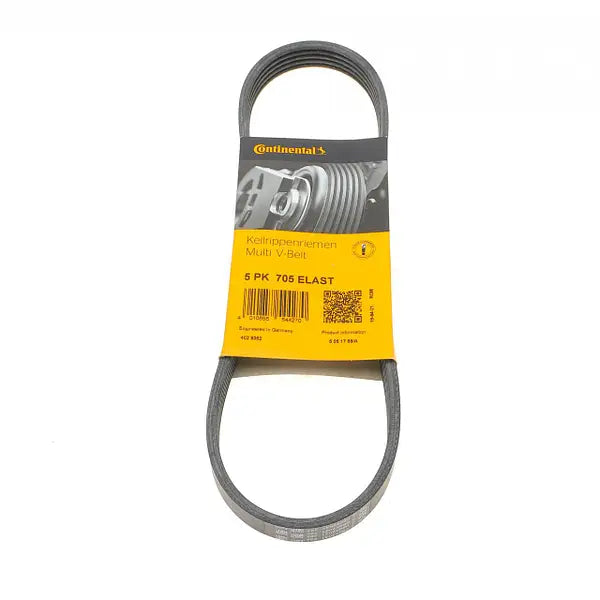 Elast Multi Rib Belt 5PK705 30777417 Compatible With VOLVO S40 || (544) (CONTINENTAL)