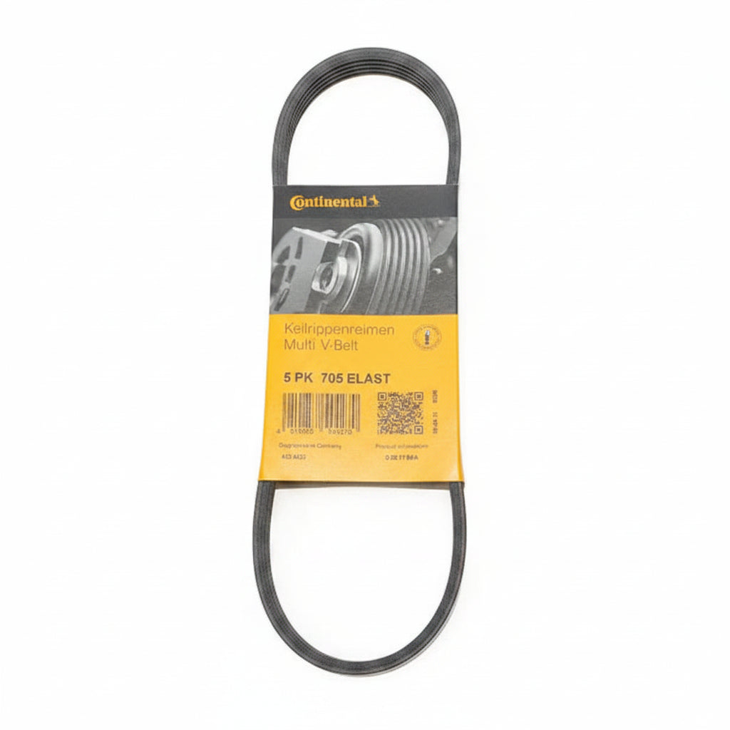 Elast Multi Rib Belt 5PK705 30777417 Compatible With VOLVO S40 || (544) (CONTINENTAL)
