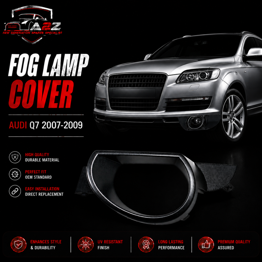 Fog Lamp Cover Left 4L0807489 & Right 4L0807490 Compatible With AUDI Q7 2007-2009 Tag-FC-115