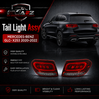 Tail Light Rear Lamp  Left 2539065102 & Right 2539065202 Compatible With MERCEDES-BENZ GLC- X253 2020-2022