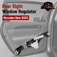 Rear Right Window Regulator 2037300446 Compatible With Mercedes Benz W203