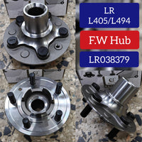 Front Wheel Hub LR038379 LR081538  Compatible With LAND ROVER RANGE ROVER IV (L405) & RANGE ROVER SPORT II (L494) L405 l494