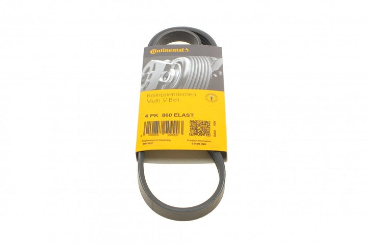 Elast Multi Rib Belt 4PK860 ELAST 11287792851 64557792851 Compatible With BMW 5 (E60) (CONTINENTAL)