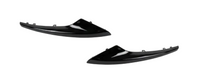 Glossy Black Fog Cover Chrome Left T4N5890 & Right T4N5888 Compatible With Jaguar XE (2015-2019) Tag No.629