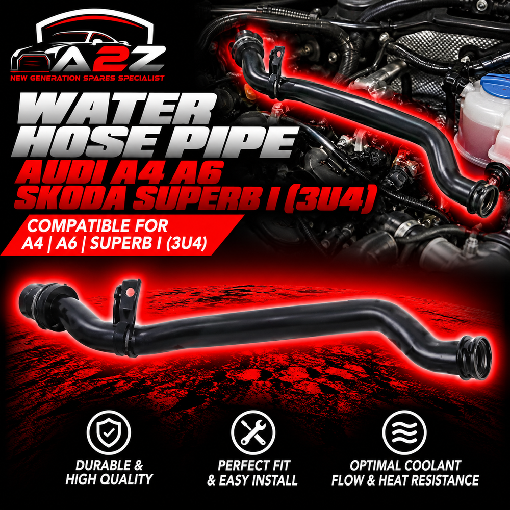Water Hose Pipe 078121075AB 078121075AF Compatible with AUDI A4 A6 & SKODA SUPERB I (3U4)Tag-H-278