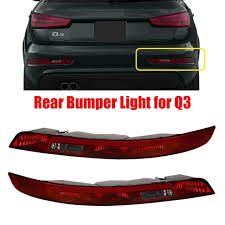 Rear Bumper Reflector Compatible With AUDI Q3 8UB, 8UG Rear Bumper Reflector Left 8U0945095B & Right 8U0945096B Tag-RB-156