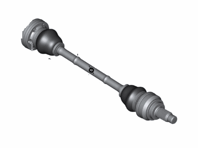 Rear Left Drive Axle Shaft  Assembly 33207605485 Compatible With BMW X1 (E84)