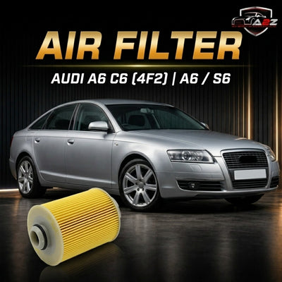 Air Filter 4F0133843 & E647L & LX1006/2D Compatible With AUDI A6 C6 (4F2) | A6 / S6Tag 22